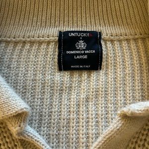 Untuckit mens sweater